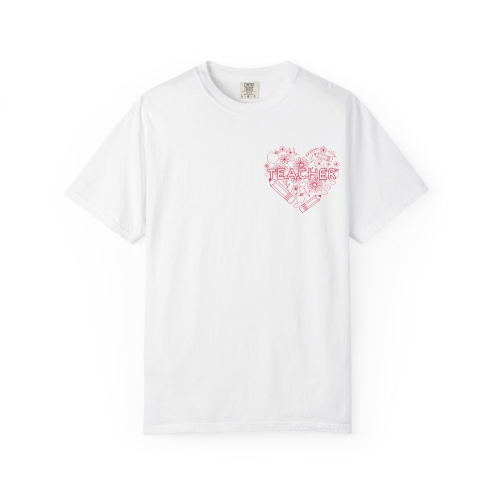 Heartfelt Teacher Unisex T-Shirt - Perfect Gift for Educators