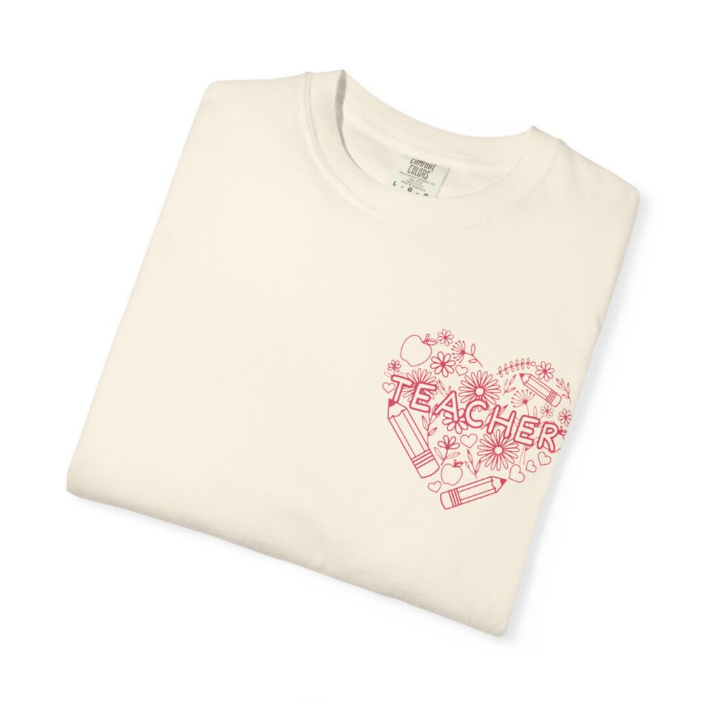 Heartfelt Teacher Unisex T-Shirt - Perfect Gift for Educators - Image 6