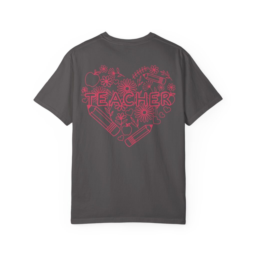 Heartfelt Teacher Unisex T-Shirt - Perfect Gift for Educators - Image 8
