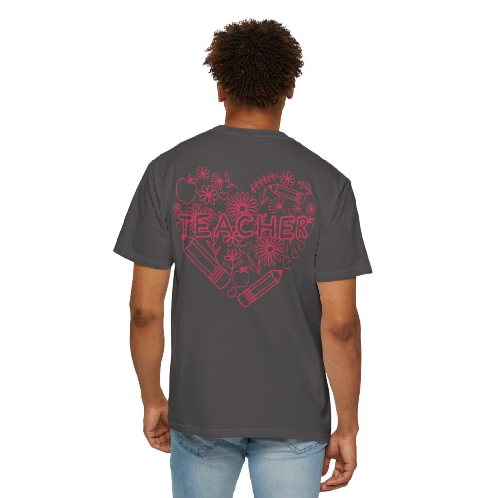 Heartfelt Teacher Unisex T-Shirt - Perfect Gift for Educators - Image 10