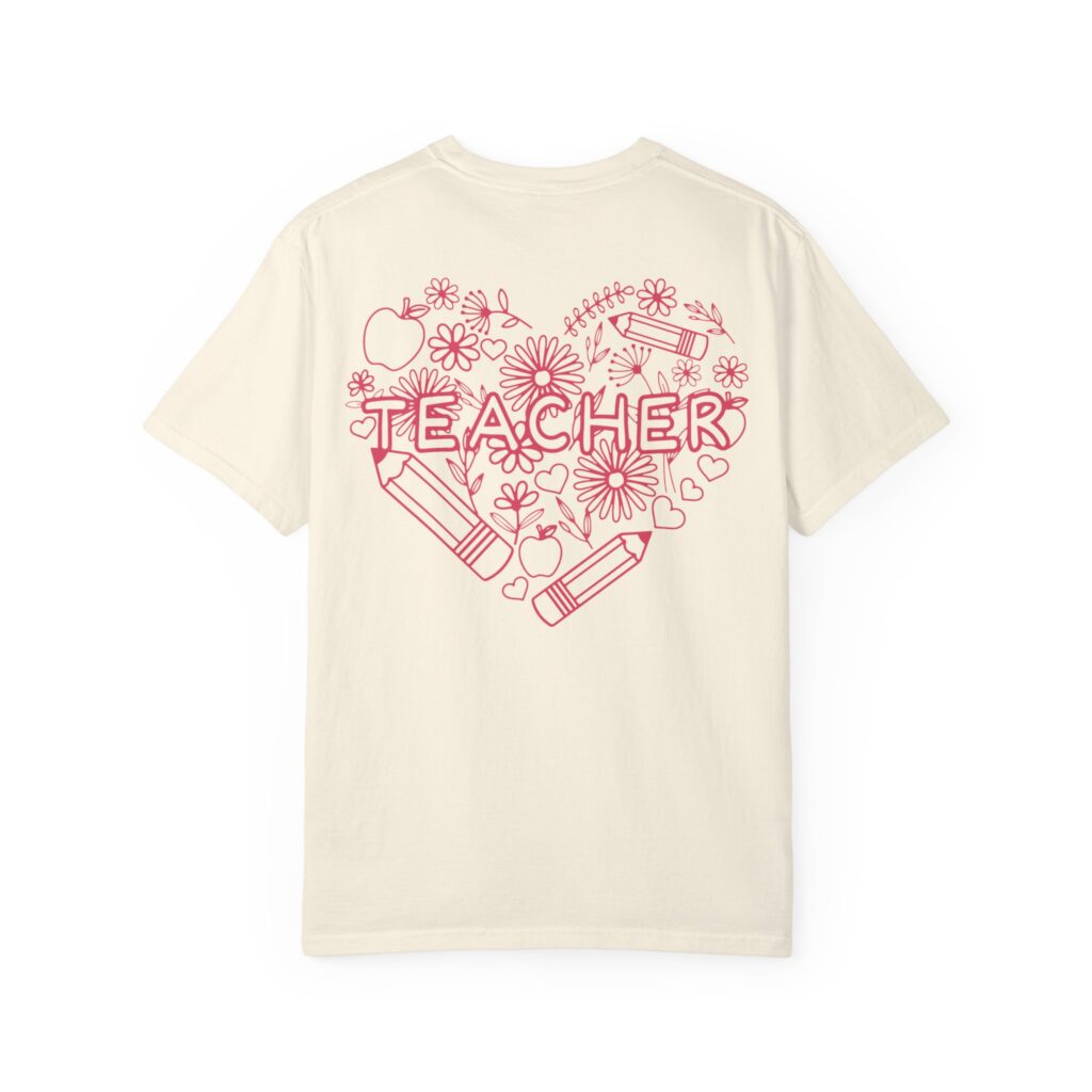 Heartfelt Teacher Unisex T-Shirt - Perfect Gift for Educators - Image 5
