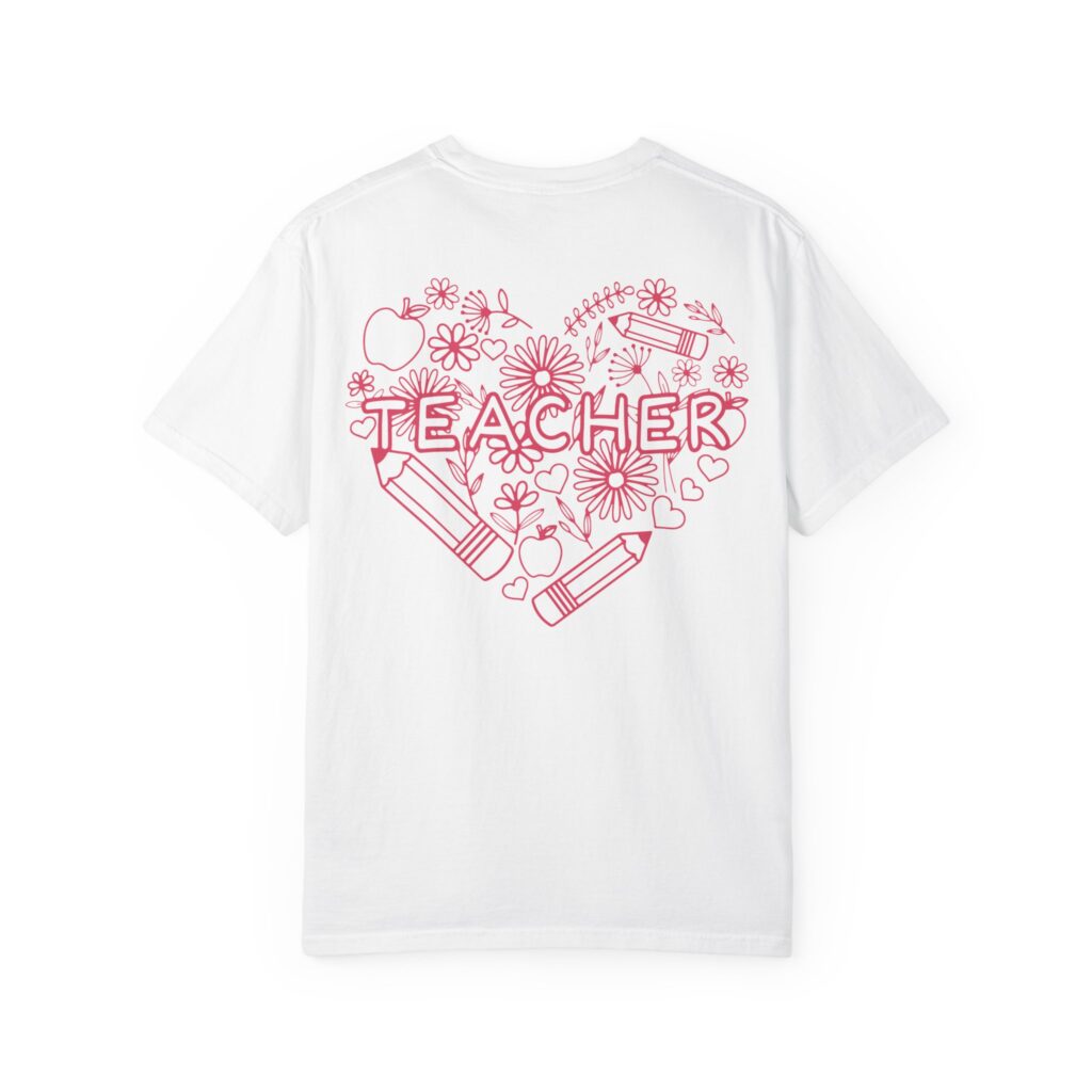 Heartfelt Teacher Unisex T-Shirt - Perfect Gift for Educators - Image 2